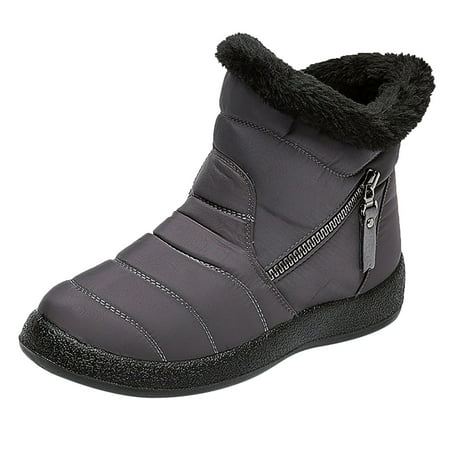 

Larisalt Booties For Women Womens Cut Out Ankle Boots Stacked Heel Almond Toe Slip on Western Booties Gray