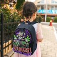 thumbnail image 5 of Grave Digger Trucks Lightweight Backpack Shoulder Bags Small Bookbag Daypack Travel Camping, 5 of 6