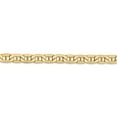 thumbnail image 3 of Auriga Fine Jewelry 14K Yellow Gold 5.5mm Anchor Chain Necklace for Women 24", 3 of 6