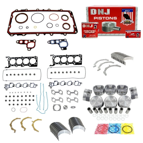 DNJ EK4153C Engine Rebuild Kit Fits Cars & Trucks 2001 Ford Mustang 4.6L SOHC V8 16V 281cid VIN X
