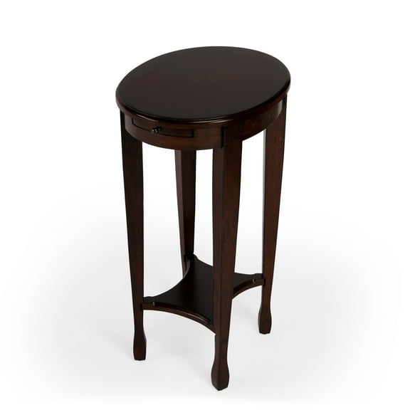 Butler Specialty Masterpiece Oval Accent Table In Chestnut Burl