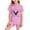 F02-Pink, variant on HCNTES Toddler Baby Boys Girls Independence Day Outfits Set Spring Summer Short Sleeve Shirt and Pants Set 2T 3T 4T 5T 6T 7T 8T 9T Kids 2-piece Pajamas Sleepwear(F02-Sky Blue,3-4 Years)