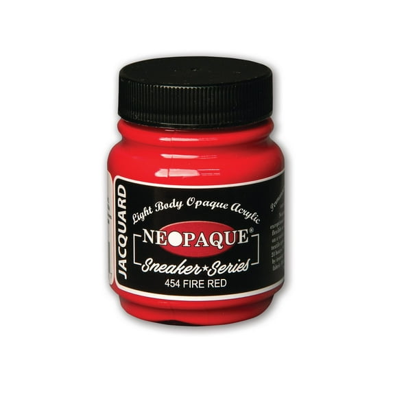 Jacquard Neopaque Acrylic Color, 2.25 oz., Fire Red