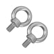 thumbnail image 2 of Perno De Ojo De Anillo De Elevación, Perno De Ojo De Anillo Pernos De Tornillo De Grado Marino Servicio Pesado 2PCS Para Construcción Naval Para Energía Eléctrica, 2 of 8