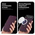 thumbnail image 4 of Dteck for iPhone Air Case, Card Holder RFID Blocking Flip Leather Case for iPhone Air, Magnetic Ring Stand Compatible with MagSafe, Full Body Protection Shockproof for Men Women,Purple, 4 of 8