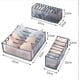 thumbnail image 4 of Organizador De Cajones De 3 Piezas, Caja De Almacenamiento De Ropa Malla Plegable, rejillas lavables para armario, XianweiShao 9024735070290, 4 of 4