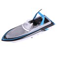 thumbnail image 1 of RC Lancha rápida Modelo de juguete Vehículo 27 MHz Control remoto Carreras Carrera Lancha rápida Azul, 1 of 7