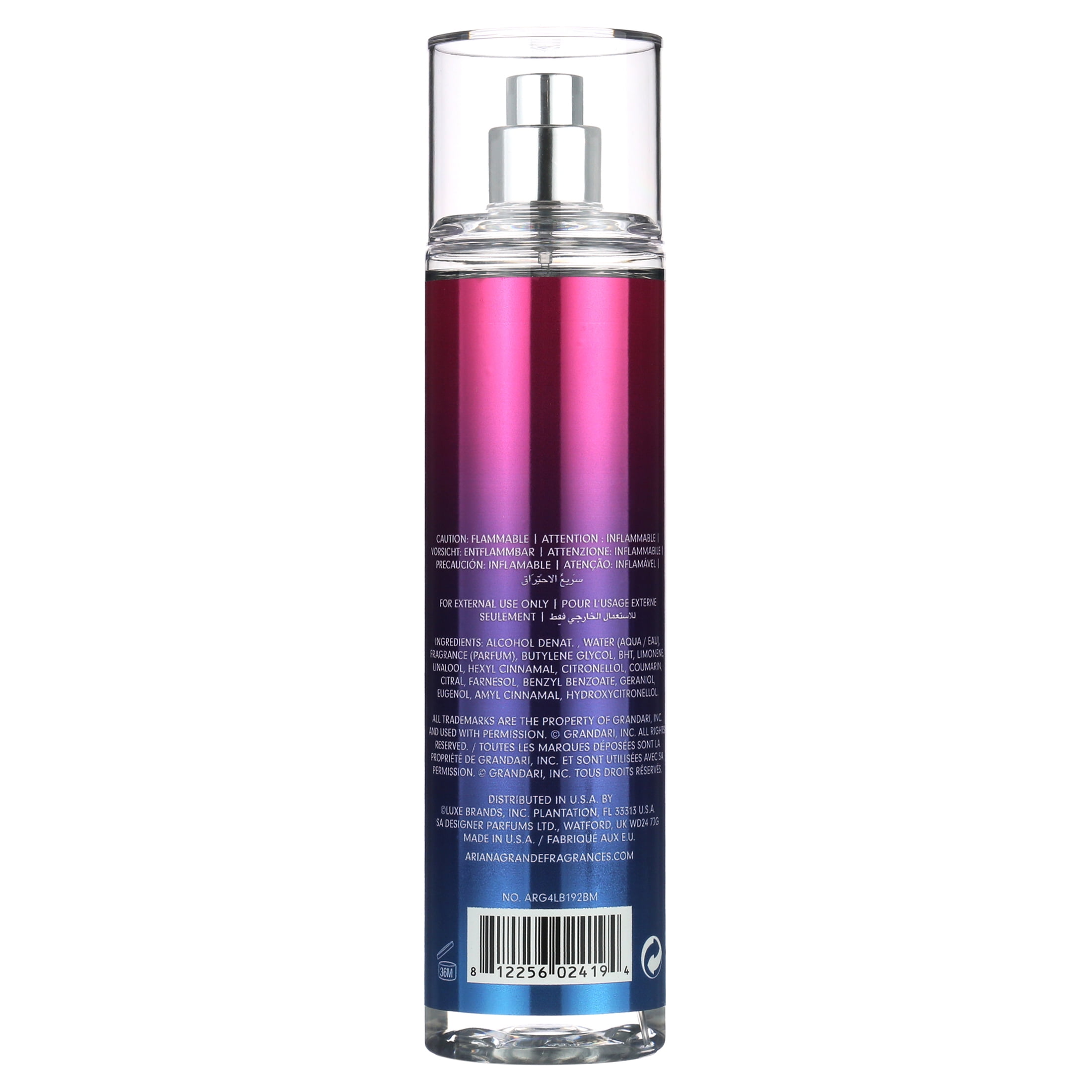 Ariana Grande Cloud Body Mist, 8 Oz