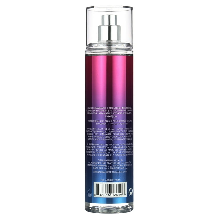 Ariana Grande Cloud Body Mist 8 Oz Walmart