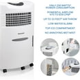 thumbnail image 4 of Honeywell 470-659CFM Portable Evaporative Cooler, Fan & Humidifier with Ice Compartment & Remote, CL201AEW, White, 4 of 11
