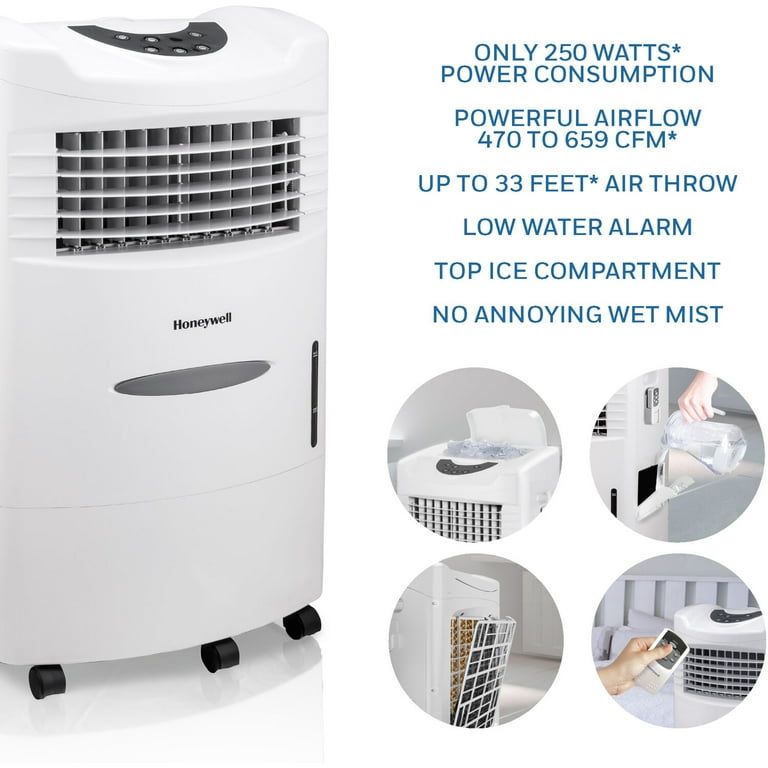 250 cfm portable 2024 indoor evaporative cooler