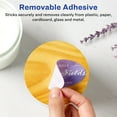 thumbnail image 3 of Avery Removable Oval Labels, 1.5" x 3", White, 150ct, 3 of 10