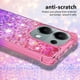 thumbnail image 3 of Funda para Xiaomi POCO M6 Pro 4G Transparente con Brillos Carcasa Protectora Antigolpes con Glitter Brillante, 3 of 5
