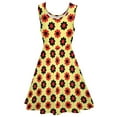 thumbnail image 6 of 2024 Flower Power Dress Retro 60s Trendy Dresses Sleeveless Street Fashion Print Skate Dress Summer Female Oversize Clothes, 6 of 7