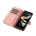 thumbnail image 6 of Allytech Wallet Case for Samsung Galaxy Z Fold5, Galaxy Z Fold5 Cover, Zipper Pocket Multiple Cards Holder Hand Wrist Strap Shockproof Phone Case for Galaxy Z Fod 5 - Pink, 6 of 9