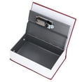 thumbnail image 2 of Pequeña caja fuerte de metal, caja fuerte de acero con forma de libro, caja fuerte para libros secretos, caja fuerte con forma de libro, rendimiento confiable Jadeshay A, 2 of 8