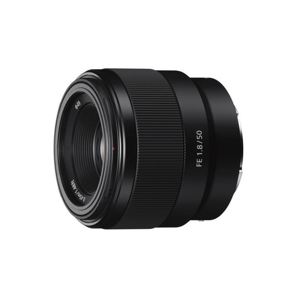 Lente Sony FE 50 mm F1.8 Standard (SEL50F18F) para montura E