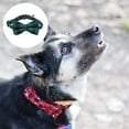 thumbnail image 3 of Christmas Dog collar with bow classic plaid snowflake pattern adjustable pet collar, 3 of 5