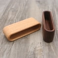 thumbnail image 6 of KALLORY Walnut Wood Card Display Case Brown 1-Pack Organizer Box for Storage and Presentation, 6 of 7
