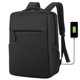 thumbnail image 1 of Men Women Travel Laptop Backpack, Business Slim Laptops Backpack With Usb Charging Port, Waterproof College School Computer Bag, 1 of 3