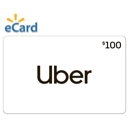 Uber $100 Gift Card (email Delivery)