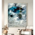 thumbnail image 3 of Large Handmade Gold Abstract Oil Painting On Canvas Wall Art Hotel Home Decoration Modern Living Room Bedroom Textured Artworks, 3 of 9