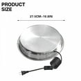 thumbnail image 2 of ZEPARO Chicken Water Heater Base,Stainless Steel Heated Waterer for Poultry Care Heated Chicken Waterer,Winter Deicer for Poultry Drinkers, 2 of 7