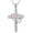 October(Pink Tourmaline), variant on AOBOCO Stethoscope Cross Pendant Necklace Nursing Stethoscope Neckalce Graduation Gift for Women
