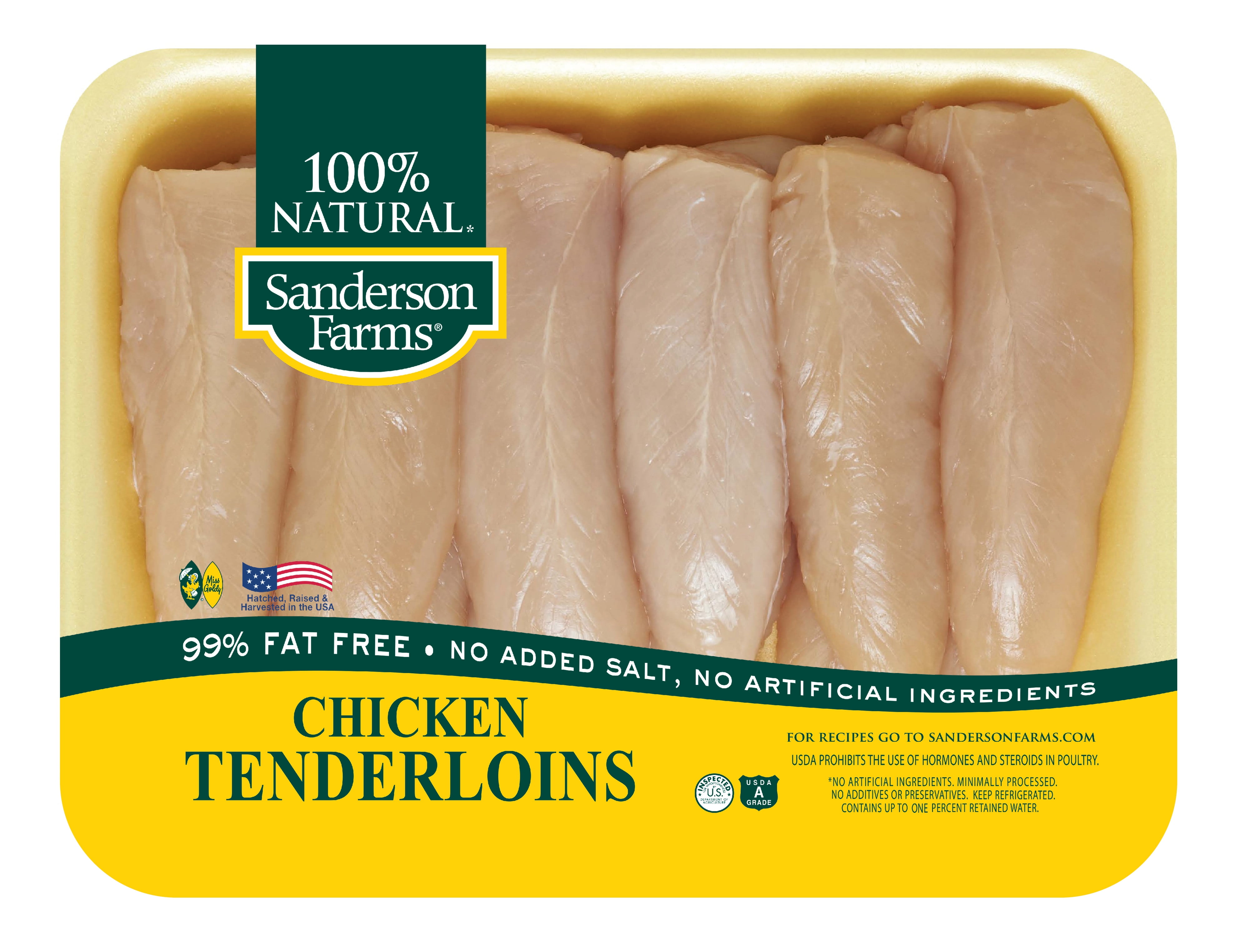 Sanderson Farms Fresh Chicken Tenderloins, 1.01.6 lb