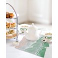 thumbnail image 4 of Green Coastal Wave Kitchen Dish Towels for Drying Dishes Set of 2, Summer Modern Ocean Beach Waffle Weave Microfiber Hand Tea Bathroom Towels Quick Dry & Absorbent Towel 12x12, 4 of 7