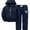 Navy, variant on Boys Hooded pw - vc Set Navy, 3T