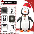 thumbnail image 5 of Wick's Outdoor Living Inflatable 4 FT Christmas Penguin, 5 of 5