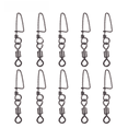 thumbnail image 1 of Conector de acero inoxidable y cobre con pasador giratorio de ocho anillos de estilo americano, accesorios para equipo de pesca, suministros de pesca, 1 of 5