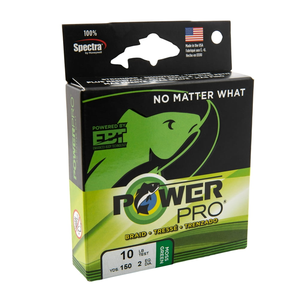 PowerPro Braided Fishing Line, 50Lb X 300Yd Grn, [21100500300E]