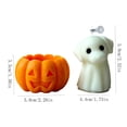 thumbnail image 3 of Summercome Halloween Ghost Dog Candles, Novelty Cute Votive for Fall Decor Thanksgiving, Smokeless Pumpkin Scented Tealight, Halloween Party, Pumpkin Candles, 3 of 6