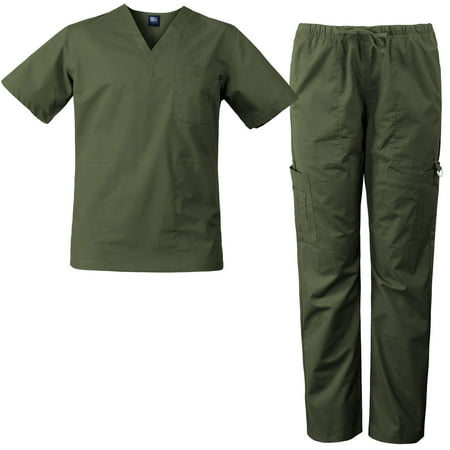 

Medgear Men s Stretch 12-pocket Utility Unisex Scrub Set