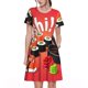 thumbnail image 1 of Balery Sushi Vestidos sueltos de manga corta para mujer, vestidos de verano 2025, vestidos casuales de corte A con vuelo., 1 of 6