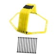 thumbnail image 4 of ANILLOS de AGILIDAD HEX ANILLAS, NIÑOS Y ADULTOS EJECUTA ARCHESTES, ENTRENAMIENTO de VELOCIDAD en FITUNCIDAD en HACHO ENTRENAMIENTO de ENTRENAMIENTO amarillo, 4 of 8