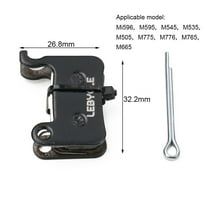 1 Pair Disc Brake Pad Bicycle Components Cycling For XTR M975/M966/M965 Mtb Bike Spare Practical High Quality Hot