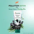 thumbnail image 2 of Himalaya Pollution Detox Charcoal Face Wash, 100ml Each (Pack of 2), 2 of 3