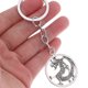 thumbnail image 2 of Colgantes de llavero con forma de dragón del zodiaco chino, accesorios para monedero, colgante del zodiaco chino, 5 uds., 2 of 6