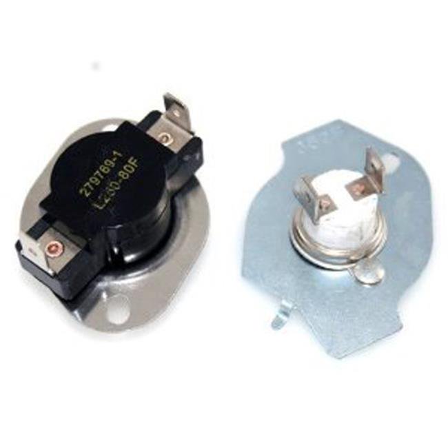 WGD4815EW2 Whirlpool Dryer Thermostat Thermal Fuse Kit, 50 OFF