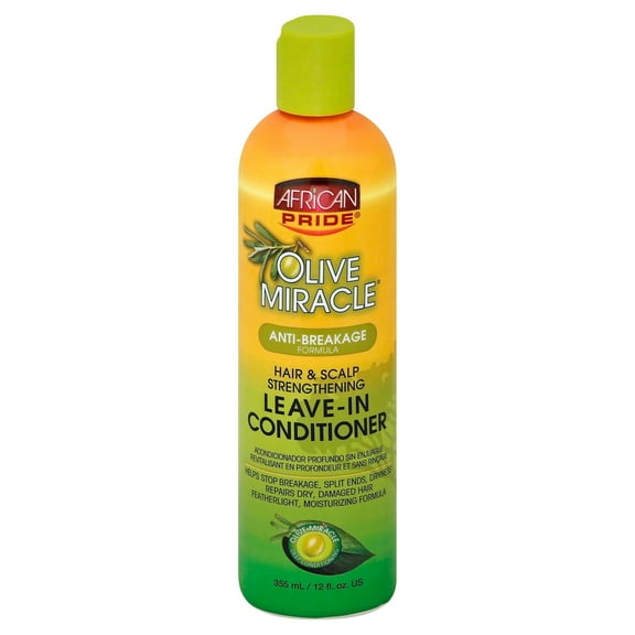 African Pride Olive Miracle Leave In Conditioner,6 packs