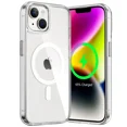 thumbnail image 2 of Magnetic Adsorption Transparent Case For iPhone 16 15 14 13 12 11 Pro Max 14 15 Plus For Magsafe Anti-Scratch Clear Phone Cover Clear For iphone15Pro, 2 of 5