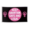 thumbnail image 3 of Lubelski Drapeau Slogan Féminisme Impression Coloré Léger Doux Résistant à la Décoloration Soutien Attitude Forme Rectangulaire Léger Flottant Drapeau Suspendu pour Jardin, 3 of 8