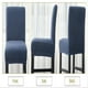 thumbnail image 5 of Cojines para sillas de comedor universales Azul oscuro, 5 of 8