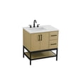 thumbnail image 6 of Elegant Kitchen and Bath 32 inch Single Bathroom Vanity in Honey Brown, 6 of 10