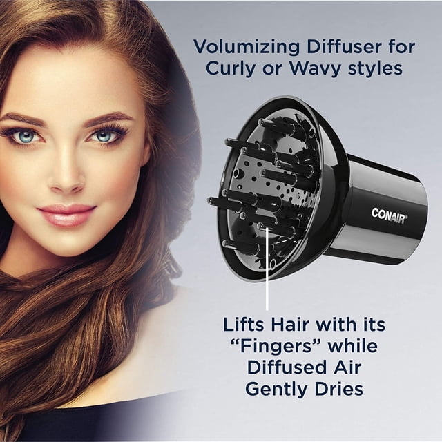 Accesorio de secador de pelo con difusor voluminizador Conair para rizos sin frizz
