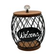 thumbnail image 3 of Soporte para cápsulas de café, accesorios de barra de café, almacenamiento de tazas, decoración de encimera, hierro negro, 3 of 9