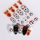 thumbnail image 2 of 3 Sheets,5D Embossed Halloween Nail Art Stickers,Skull Ghost Pumpkin Spider Bat Nail Decals,Self Adhesive Cartoon Nail Art Supplies For Nail Decorations, 2 of 4